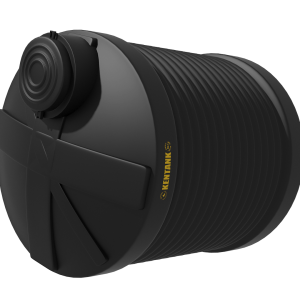 Alternative view of 10,000L Cylindrical Tank